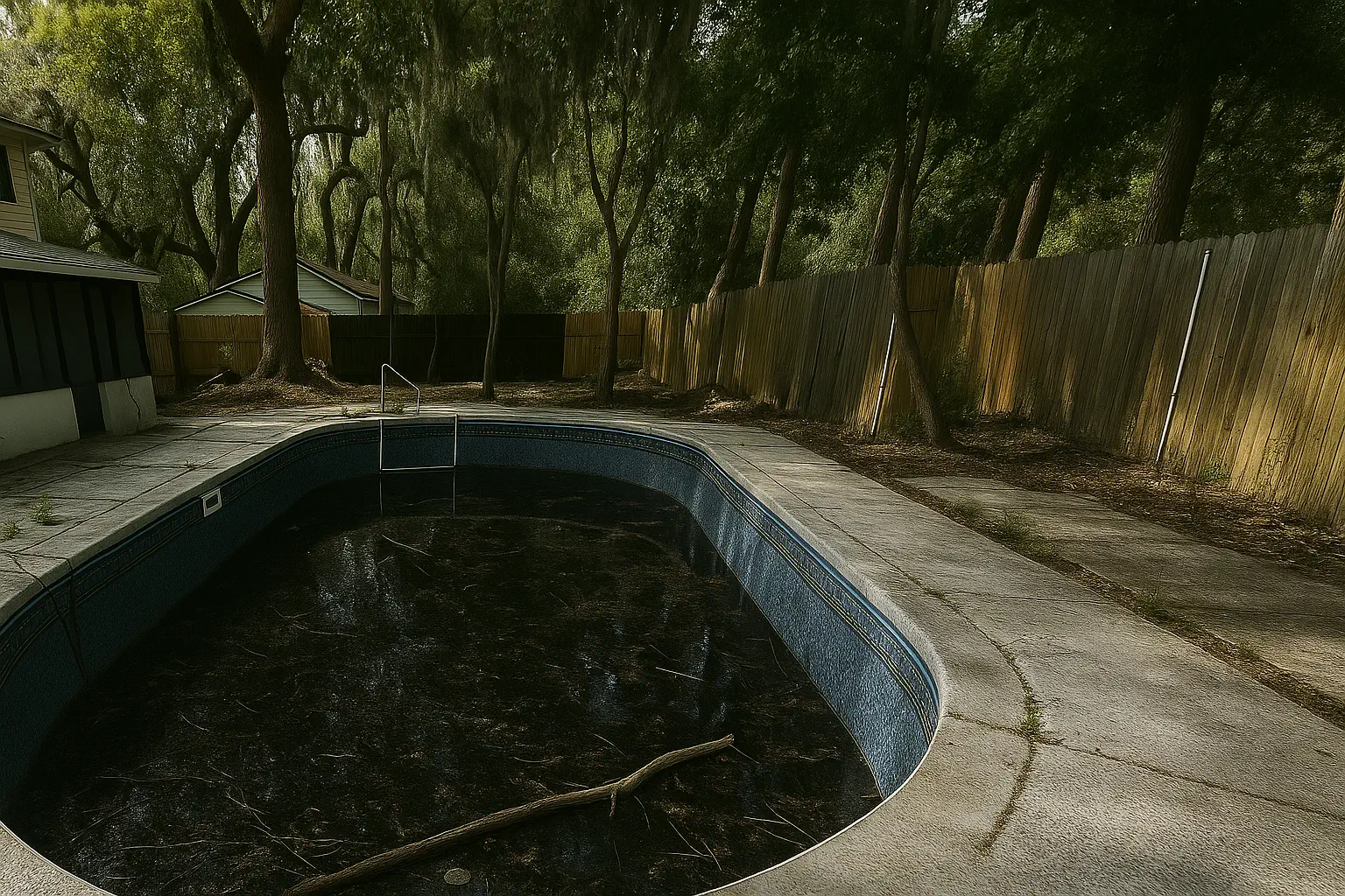 Green Pool Before
