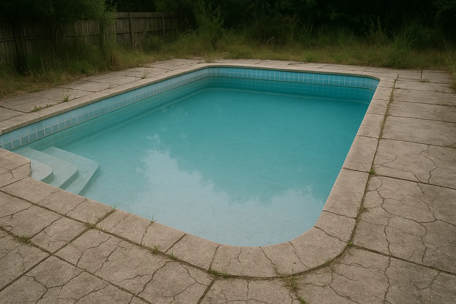 Pool Deck After